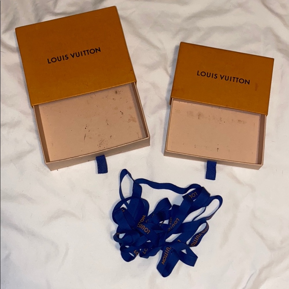 Louis Vuitton boxes